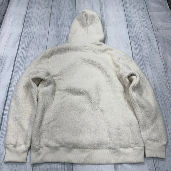 NWT Southern Tide Full Zip Fleece Hoodie Jacket‎ M Birch White SOFT WARM Mens